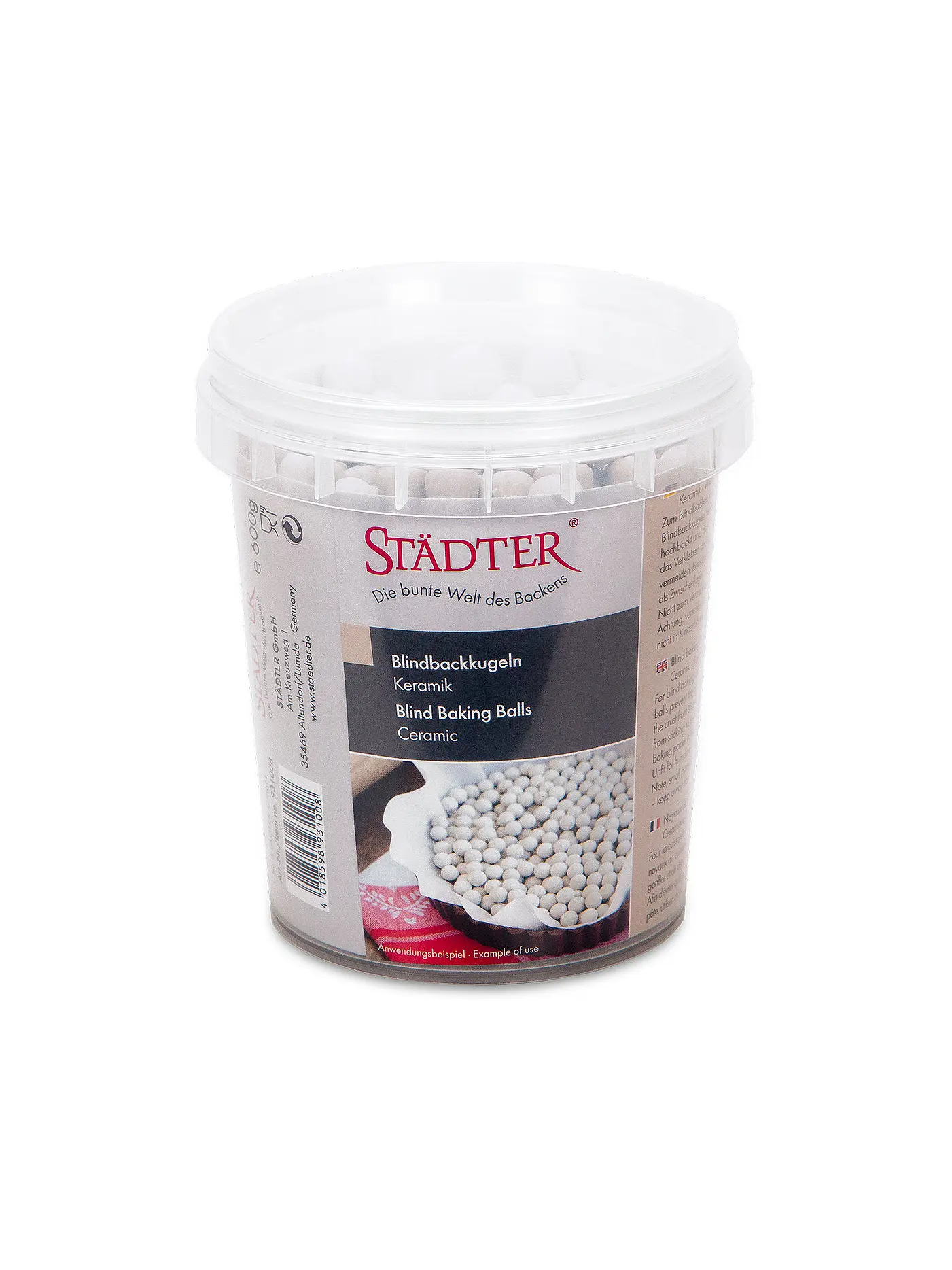 STAEDTER | Blindbackkugeln - aus Keramik 600g | 